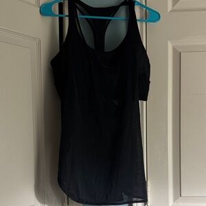 Lululemon-Black Women's athletic top